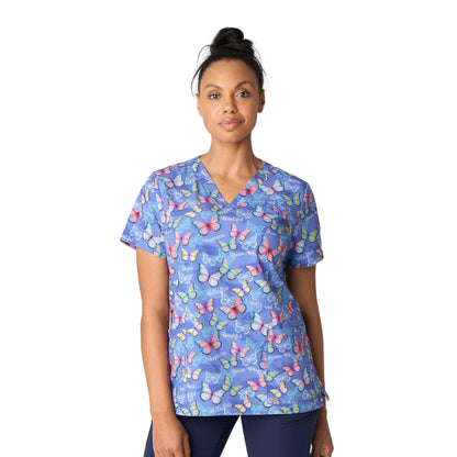 White Cross Women's 3-Pocket V-Neck Scrub Top