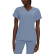 White Cross FIT Women's 2-Pocket V-Neck Scrub Top