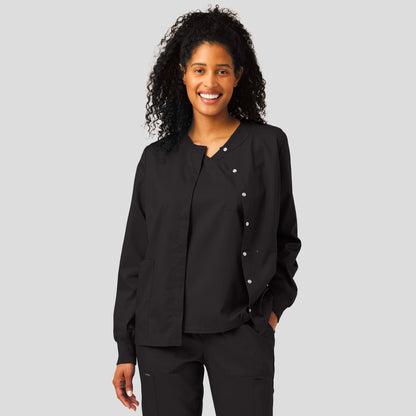 Landau ProFlex Women's 3-Pocket Scrub Jacket