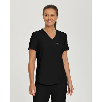 Landau Forward Women's 2-Pocket V-Neck Scrub Top