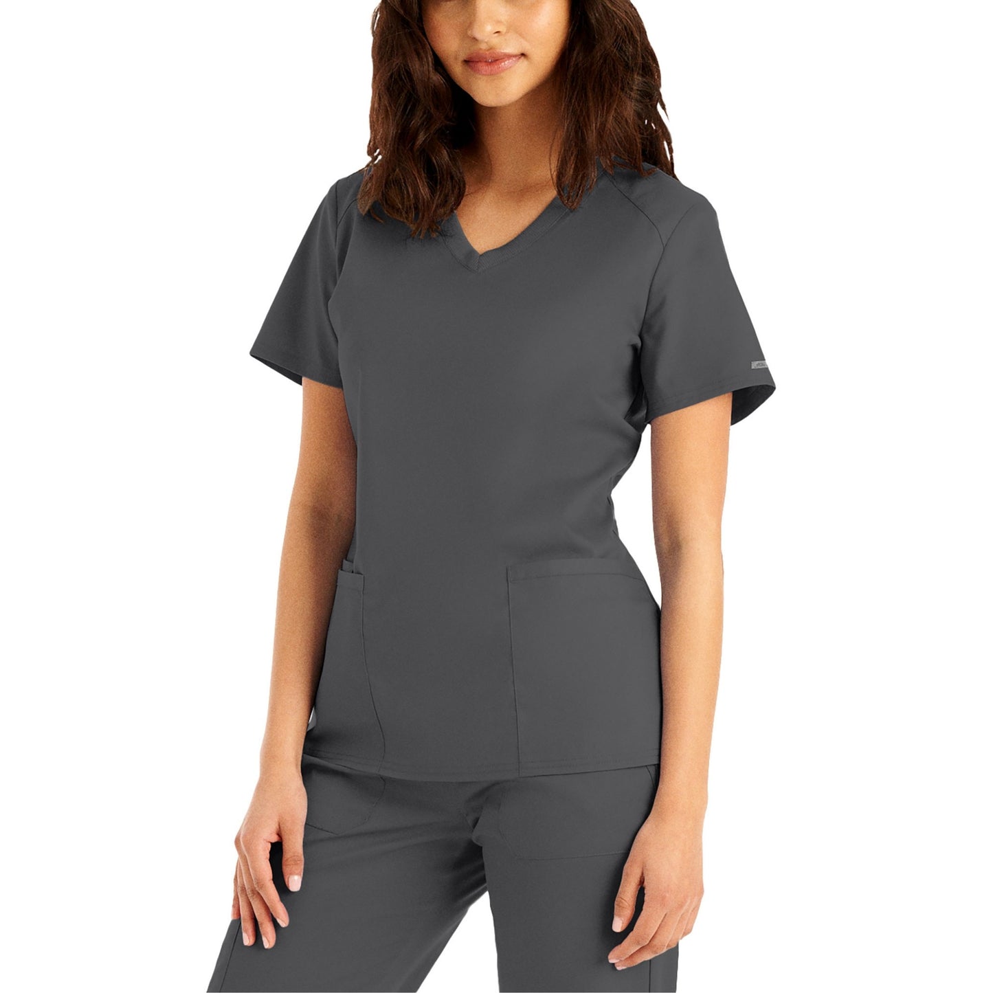 Landau ProFlex Women's 3-Pocket V-Neck Scrub Top