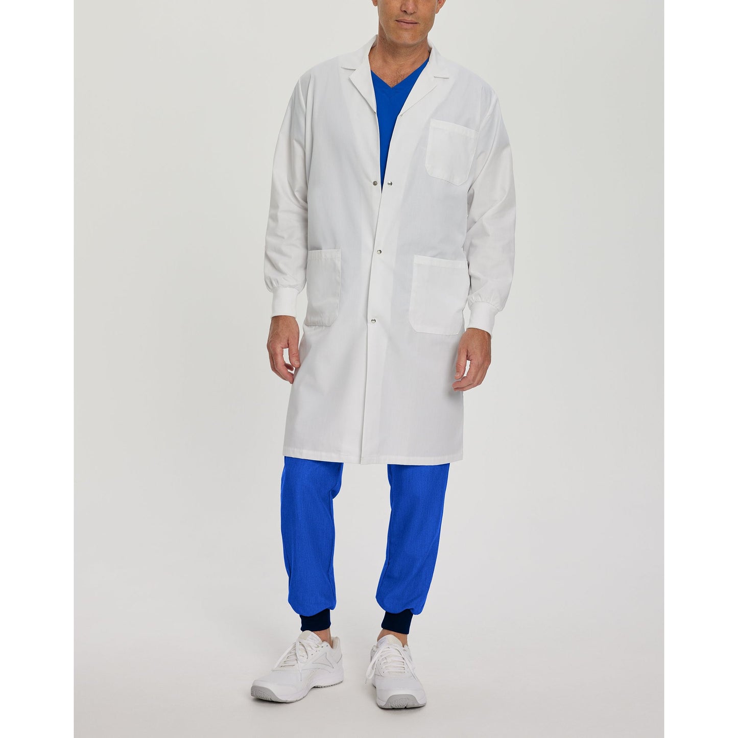 White Cross Unisex 3-Pocket Full-Length White Coat