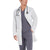 White Cross V-Tess Men's 5-Pocket Full-Length Tablet White Coat