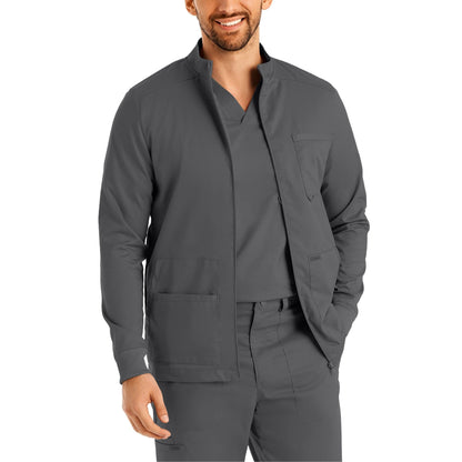 Landau ProFlex Men's 4-Pocket Scrub Jacket