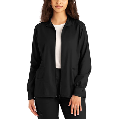 Landau ProFlex Women's 3-Pocket Scrub Jacket