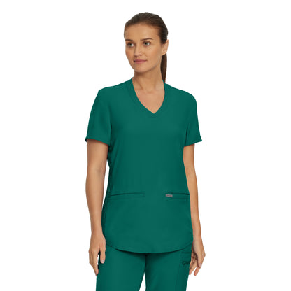 Landau Forward Women's 3-Pocket V-Neck Scrub Top