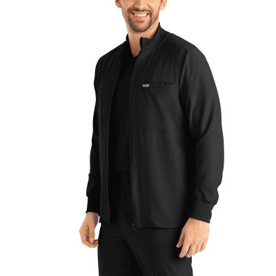 Landau Forward Men's 3-Pocket Scrub Jacket