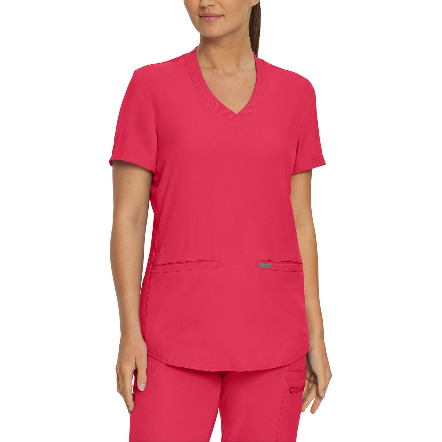 Landau Forward Women's 3-Pocket V-Neck Scrub Top