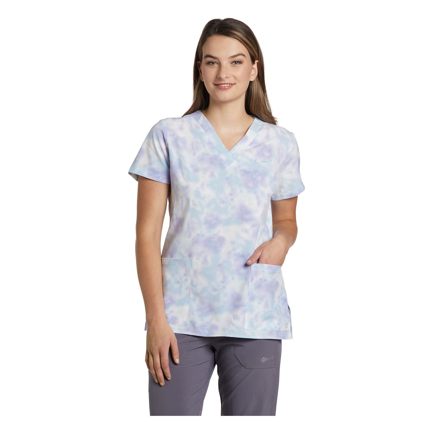 White Cross Women's 3-Pocket V-Neck Scrub Top