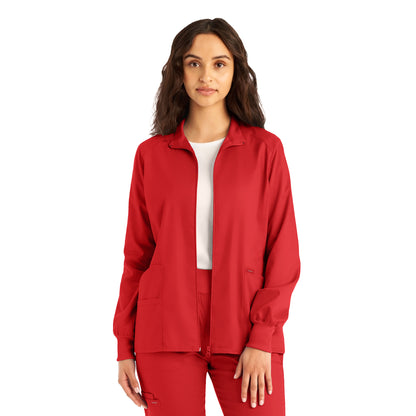 Landau ProFlex Women's 3-Pocket Scrub Jacket