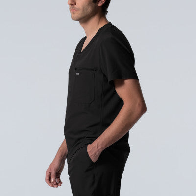 Landau Forward Men's 2-Pocket V-Neck Scrub Top