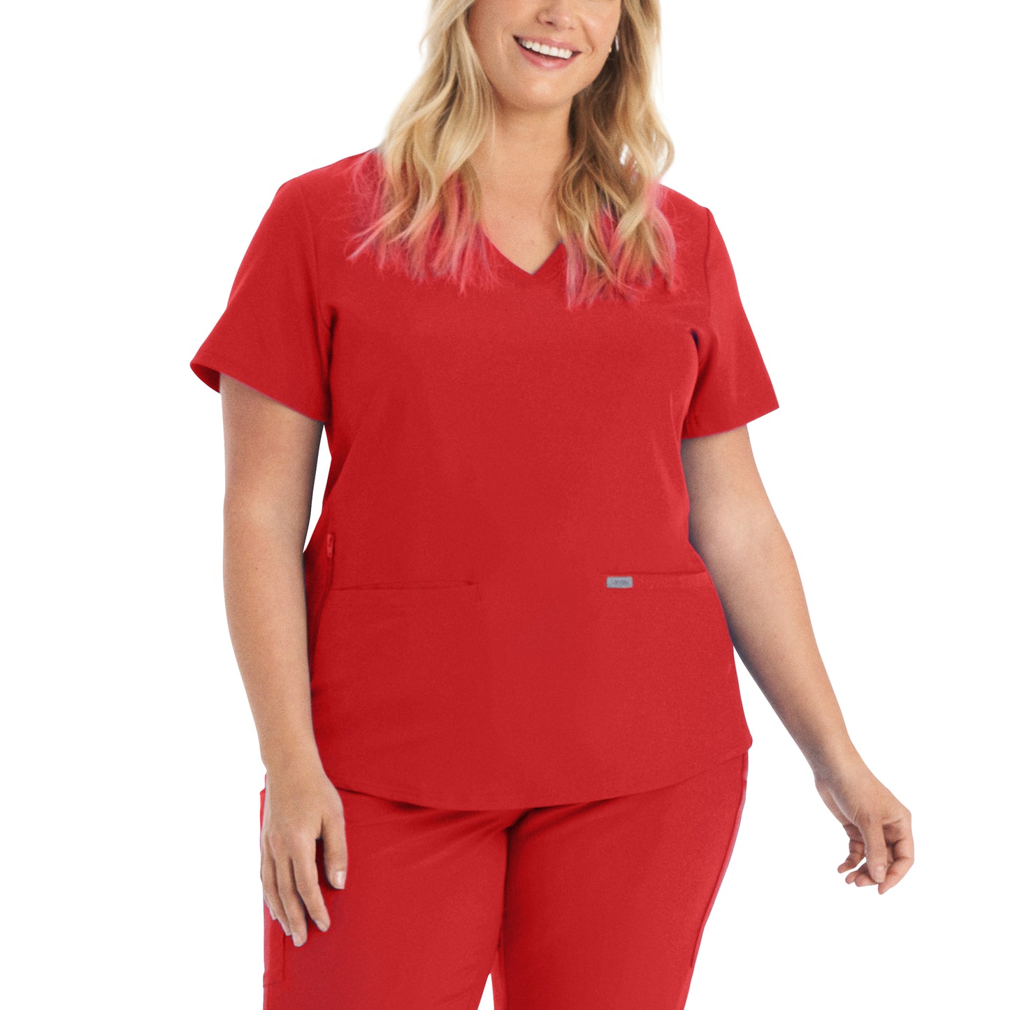 Landau Forward Women's 3-Pocket V-Neck Scrub Top