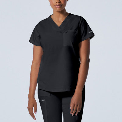 Landau ProFlex Women's 2-Pocket V-Neck Scrub Top