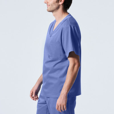 Landau ProFlex Men's 2-Pocket V-Neck Scrub Top