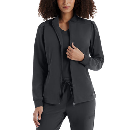 White Cross CRFT Women's 2-Pocket Scrub Jacket