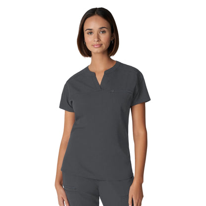 White Cross V-Tess Women's 2-Pocket V-Neck Scrub Top