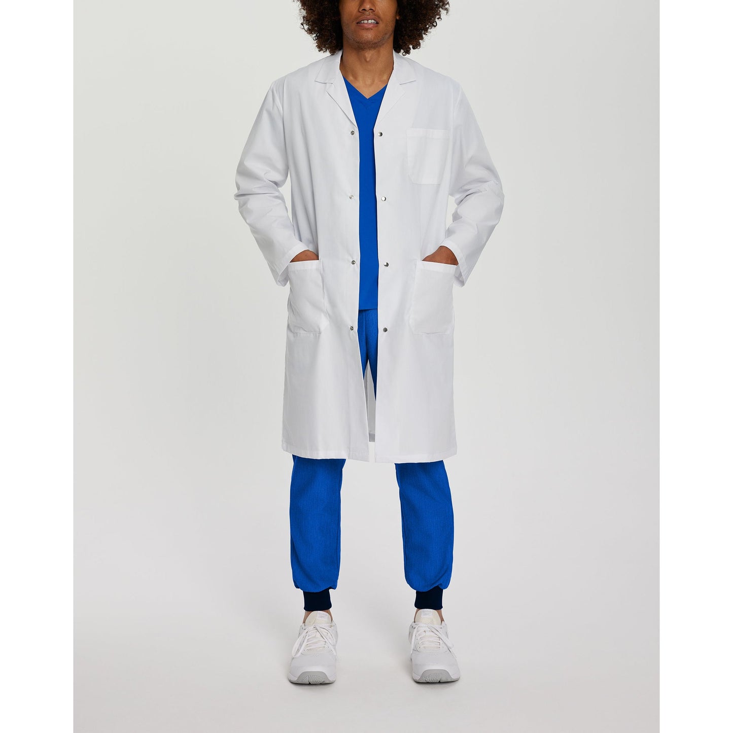 White Cross Unisex 3-Pocket Full-Length White Coat