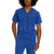 White Cross V-Tess Men's 2-Pocket V-Neck Scrub Top