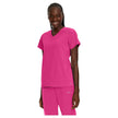 White Cross FIT Women's 2-Pocket V-Neck Scrub Top