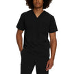 White Cross V-Tess Men's 2-Pocket V-Neck Scrub Top