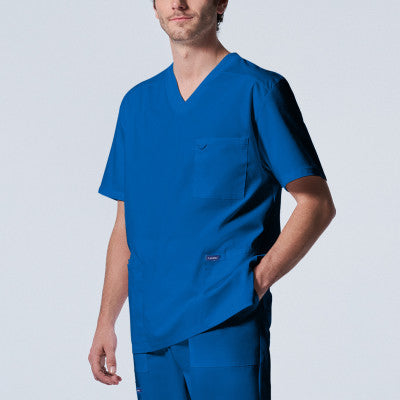 Landau ProFlex Men's 4-Pocket V-Neck Scrub Top