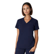 White Cross V-Tess Women's 2-Pocket V-Neck Scrub Top