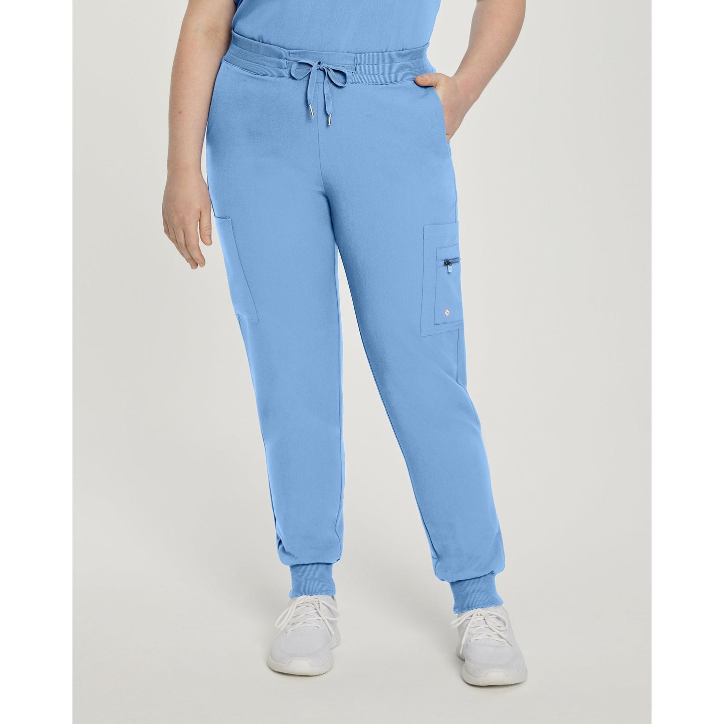 White Cross V-Tess Women's Jogger Scrub Pants