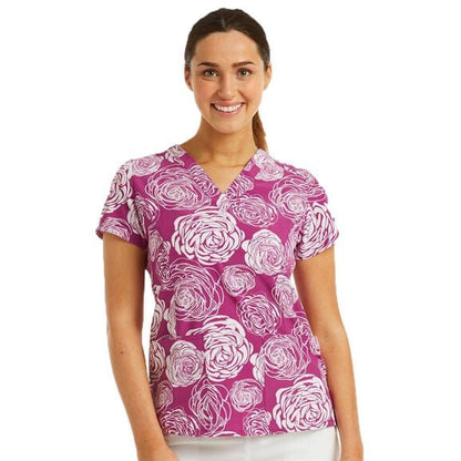 V-Neck Print Top 1767 SALE