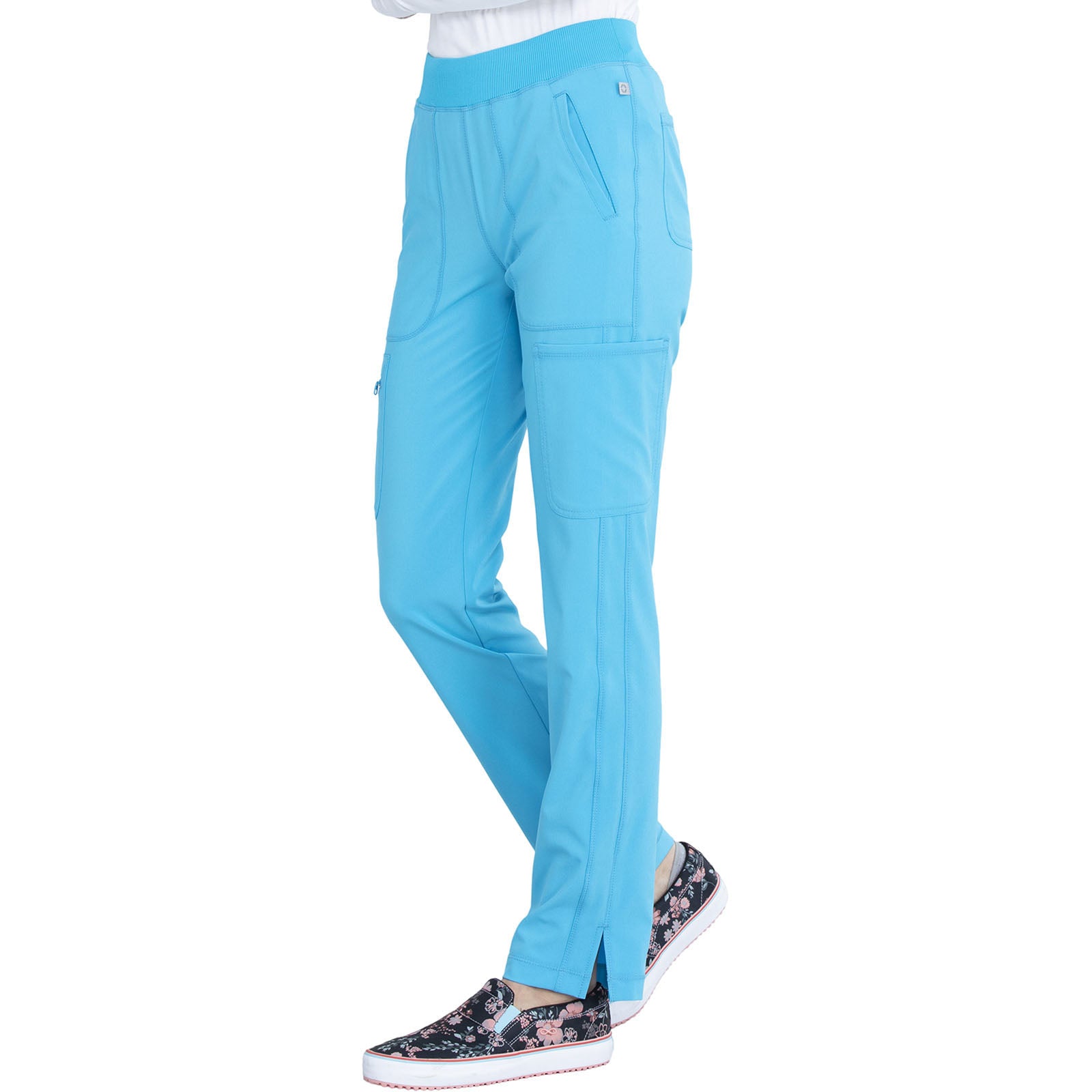 Women's Scrub Pant Mid Rise Tapered Leg Pull-on by Cherokee CK065 SALE