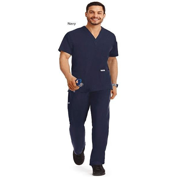 MOBB Unisex 8 Pocket Drawstring/Elastic Scrub Set (4XL-6XL)